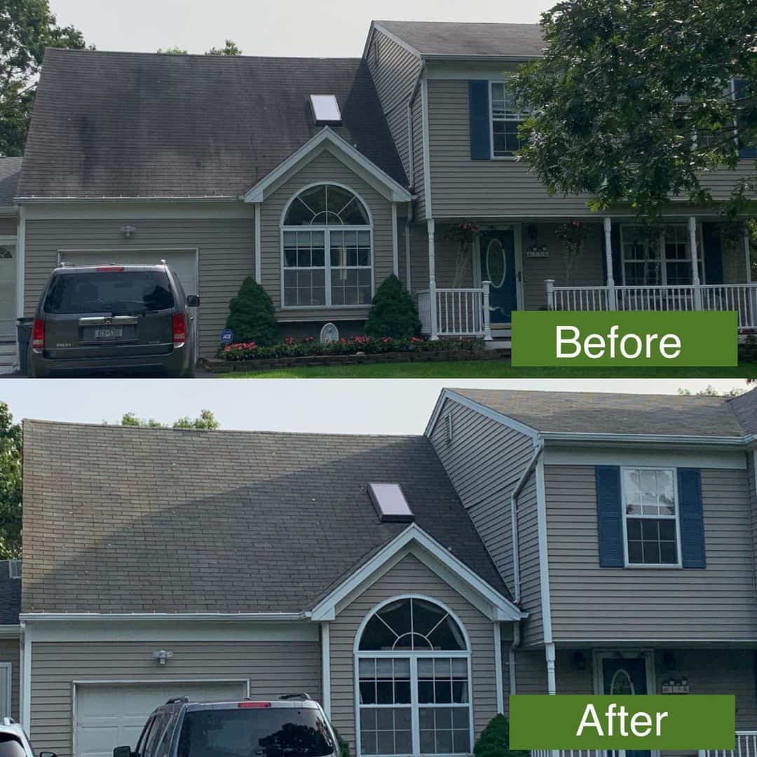 Soft Wash Roof Cleaning in Deer Park, NY
